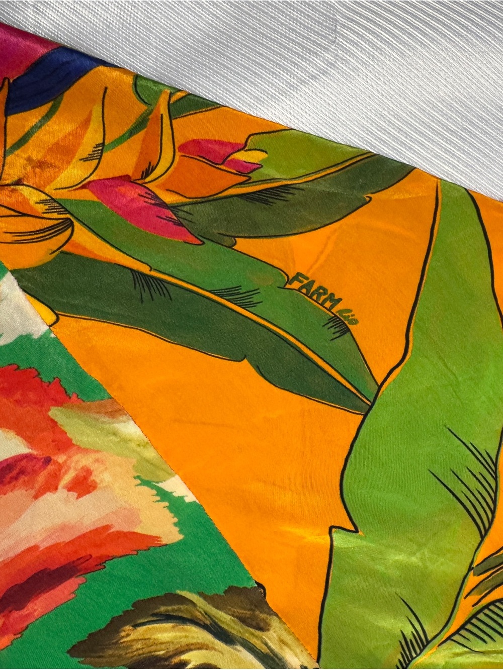 FARM Rio Tropical Ruffle One Shoulder Midi Maxi Dress XL See Description 🙏🏼 - Picture 9 of 16